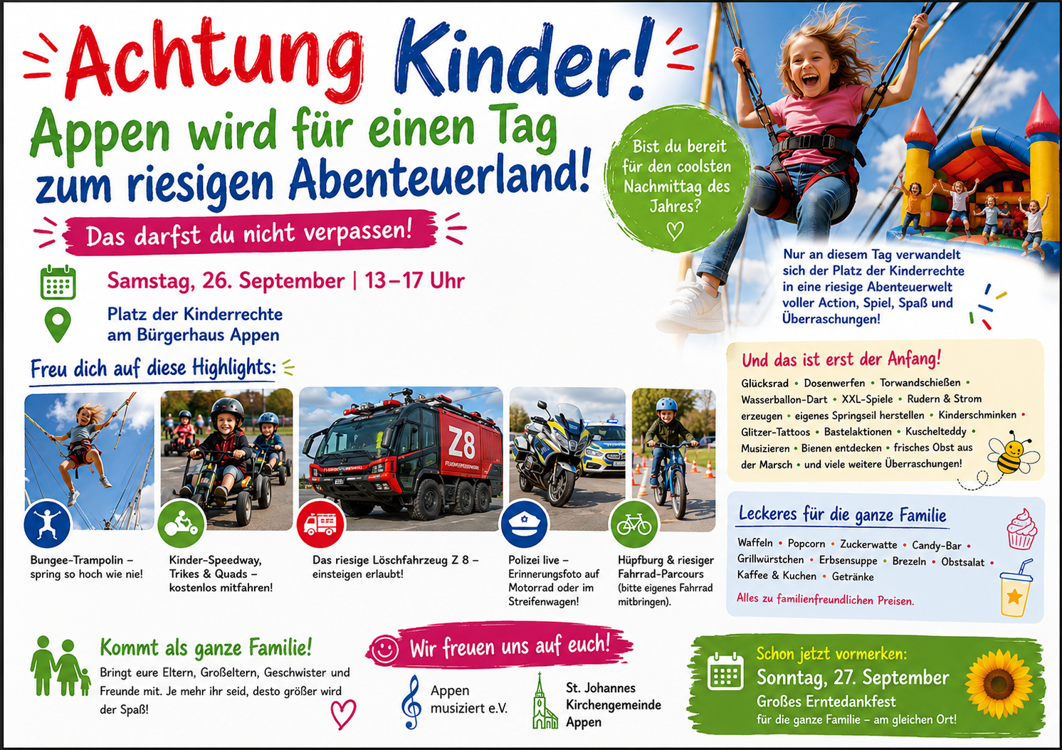 Flyer Kindertag 26.09.26